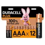 Duracell Plus AAA Batteries - 12 Pack