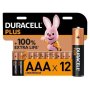 Duracell Plus Batteries AAA 12 Pack