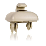 Sun Visor Holder Fix Bracket Clip For Audi Vehicles - A1 A3 A4 A5 Q3 & Q5 - Beige