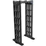 PD300 Zk Walkthrough Metal Detector - 3 Zone - Portable 5 Minute Single Person Installation Time Multiple Sensor Zones Adjustabl
