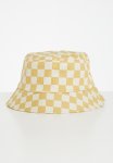 Superbalist Checkerboard Bucket Hat - Cream & Mustard
