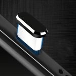 1PC Colorful Metal Anti Dust Charger Dock Plug Stopper Cap Cover For Type-c Charging Port