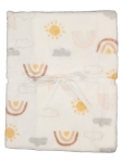 Soft Printed Blanket - 70 X 100 Cm White