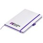 Tundra A5 Hard Cover Notebook - Purple - Purple