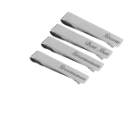 Wedding Tie Clips - Groom Bestman Father Of Bride Father Of Groom And Groomsman Set
