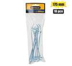 Pegboard-hooks Single-prong 175MM PKT-10 Marketplace Brits Bros