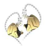 Zsn Pro X Dual Driver In Ear Monitoring Earphones - Gold