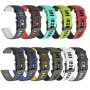 20MM 22MM Dual Color Silicone Strap Suitable For Samsung Galaxy Watch 4 5 6 Active 2 40MM 44MM Gear S2 S3 6 Classic 43MM