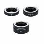 Jjc X Mount Auto Focus Macro Extension Tube Set For Fuji Fujifilm X-M5 X-T50 X-T30 II X-T20 X-T10 X-T5 X-T4 X-T3 X-T2 X-S20 X-S1