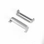 Killerdeals S/steel Connector Fits 22MM Strap For Fitbit Versa - Silver