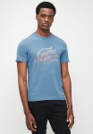 Guess Short Sleeve Cn Dotted Tee - Blue