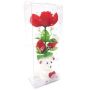 Valentines Day MINI Gift Flower & Foam Teddy Set