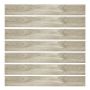 7-PIECE Scandinavian Oak Peel-and-stick Flooring Planks - Brown