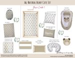 Cot Duvet Bedding Bear All Natural Beary Cute Set