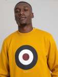 Target Emb Crew Fleece - Dijon - XXL Dijon
