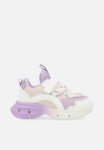 PoP Candy Lace & Velcro Sneaker - Purple & White