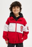 Cotton On License Oversized Zip Through Jacket - Lcn Mar Varsity Red spiderman Spidey Sense