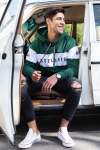 Bottle Green Fleece Hoodie - S
