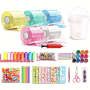 Nano Double-sided Tape Diy Stress Relief Toy Set Nano Glue Kit - 66PIECES