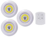 Led cob Light 3 Piece Set With Remote Control