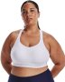 Women's Armour High Crossback Sports Bra - White / 34C