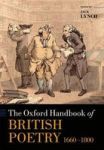 The Oxford Handbook Of British Poetry 1660-1800 Oxford HandBooks