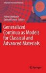 Generalized Continua As Models For Classical And Advanced Materials Hardcover 1ST Ed. 2016