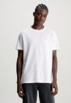 Calvin Klein Ck Embro Badge Tee - Bright White