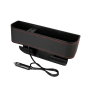 Car Seat Organizer - Storage Box With USB Ports & Cup Holder