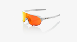 100% S2 - Soft Tact Off White - Hiper Red Multilayer Mirror Lens