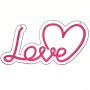 Love Neon Sign For Wall Decor Dimmable Love LED Lights Signs For Wedding