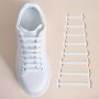 16pcs/set Silicone No Tie Shoelaces Elastic Shoelaces Suitable For Sneakers Casual Shoes Sports Shoes