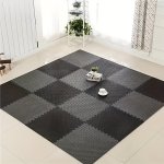 24PCS Interlocking Eva Foam Floor Mats - 30.48CM X 30.48CM Non-slip Waterproof Cut-to-fit For Home Gym Playroom & Outdoor Use -