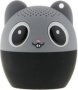 Bluetooth Animal Speaker Mouse 3W Black And Grey