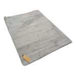Smte Quality Maxsoft Rabbit bunny Skin Fluffy Rug With Smte Keychain-grey 120 L X 160 W Cm