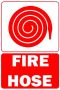 Fire Hose 20X30CM SIGN-10 Pack.