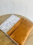Leather Travel Clutch