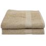 Eqyptian Collection Towel -440GSM -bath Sheet -pack Of 2 -pebble
