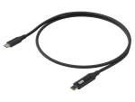 Ubiquiti Usb-c Cable With Charge Display Black - UACC-USB1M-B
