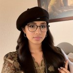Retro Simple Beret Versatile Sweet Style Hat Newsboy Caps Casual Peaked Berets Hat For Women