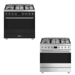 Smeg C9MAMBSSA2 C9MAXSSA2 900 Symphony Cooker