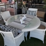 Ashanti Round Dining Table 4 - 8 Seater