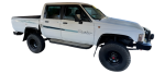 Toyota Hilux Double Cab Sfa 2.4 2.8 1991-1997 Cotton Canvas Seat Covers
