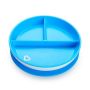 Munchkin Stay Put Plate Blue