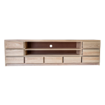 9 Drawer Plasma - South African Pine Clear Varnish