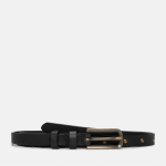 15MM Leather Belt With Studs For Women - XL Black