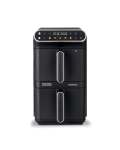 Kenwood - Vertical Air Fryer + Grill Duo Digital 2 X 5 5L - HFV11.000BK