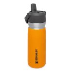 Stanley Hammertone Iceflow Flip Straw Tumbler 0.65L Assorted Colours - Saffron