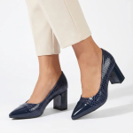 Madison Ladies Croc Court - Navy - 8