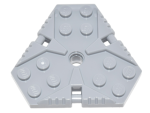 Parts Plate Modified 6 X 6 Hexagonal With Pin Hole 27255